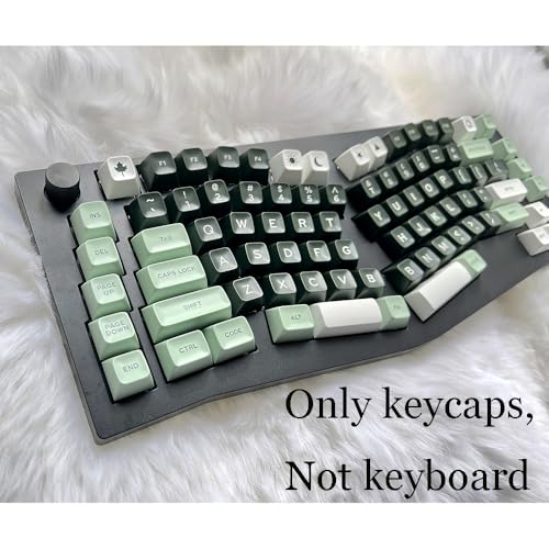 Image of Guffercty kred SA Profile PBT Keycaps,173 Set Double Shot Durable Keycaps for Custom Mechanical Keyboard Mod Fit 60% 100% Layout for Gamers Typists (Salon Style)