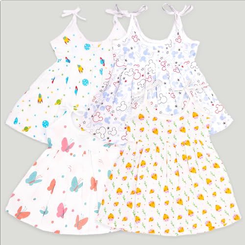 Image of Kidbea Extra Soft Mulmul Cotton Jhabla Cloth for New Born Baby Set