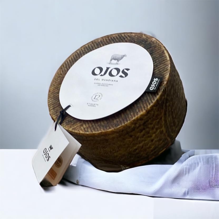 Queso Ojos del Guadiana Etiqueta negra Manchego 12 meses