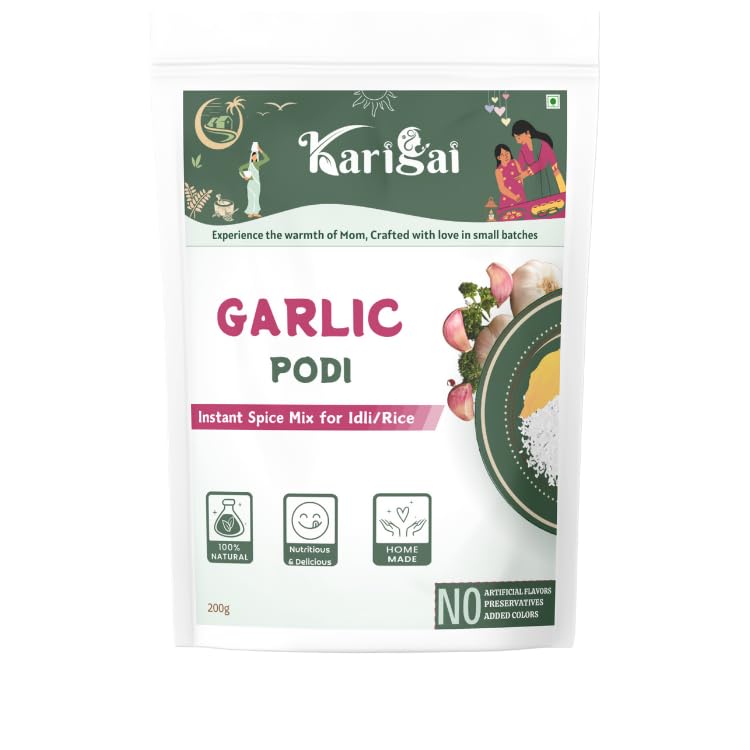See full amazon price history chart for Karigai Traditional Home Made Poondu Podi|Poondu Idli and Dosa Podi|Garlic Powder- 200 Grams Karigai Traditional Home Made Poondu Podi|Poondu Idli and Dosa Podi|Garlic Powder- 200 Grams (B0DFCT5D42) Amazon Price History, Amazon Price Tracker