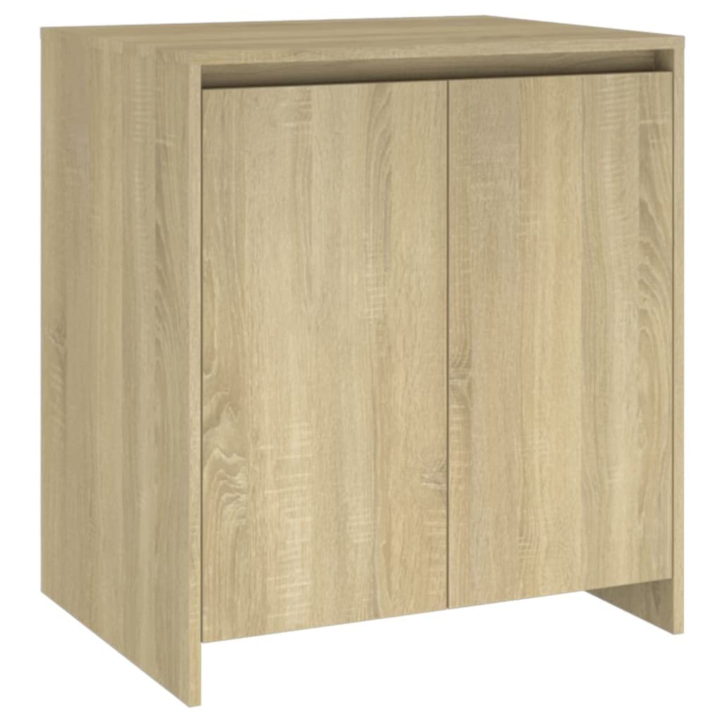 Vidaxl Sonoma Oak Sideboard Home Bedroom Living Room Hallway Furniture Modern Decor Storage Side Cabinet Organiser Cupboard Buffet Chipboard