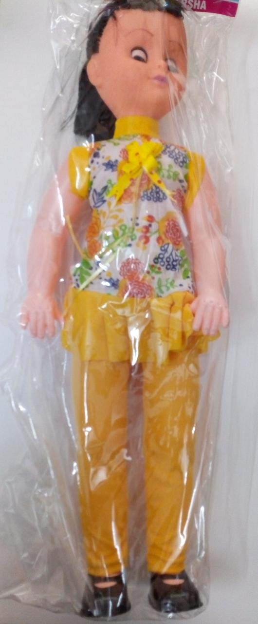 M Tech Provides Baby Beautiful Big Doll (Green, Color as per The
