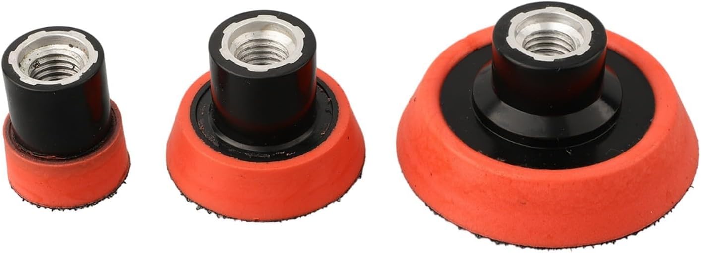 For M14 75100140mm Thread Adapter Compatible Extension Rods & Polishing Pad Set Great Aid in Work Efficiency Improvement