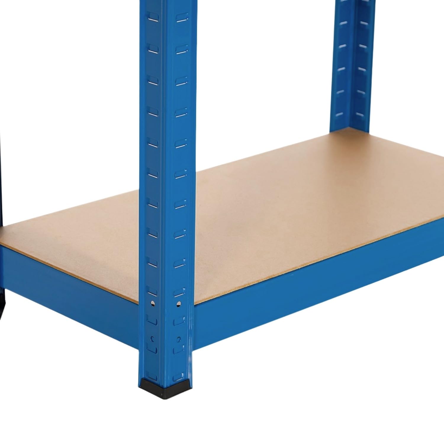 THINIA HOME Pack 2 Estanterías Metálicas con 4 Baldas Ajustables 148x60x30cm 240Kg