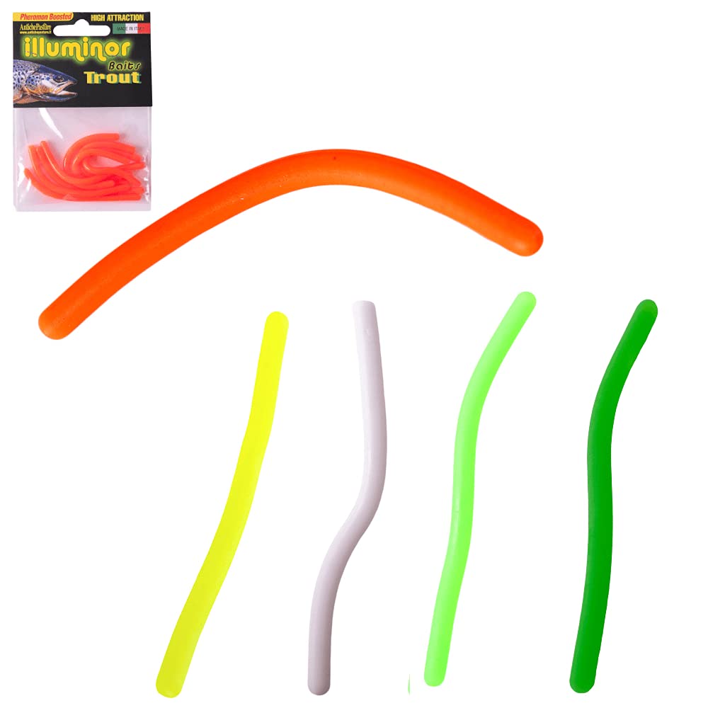 ANTICHE PASTURE Iluminor Fishing Scented Silicone Bait SPAGHETTO