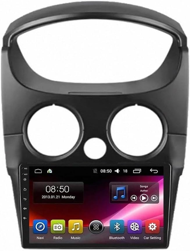 Radio de voiture Android 15 écran tactile 9 pouces Bluetooth WiFi USB Chevrolet Spark