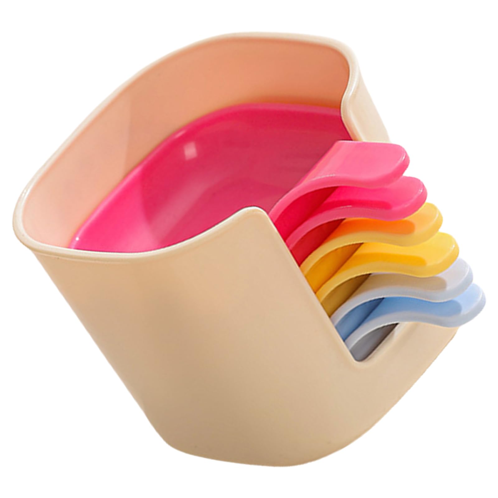 Buxuaaaa Multipurpose Condiment Containers Shatterproofs PP Construction Modern Designs Suitable for Daily Meals Entertaining Shatterproofs Kitchen Accessories