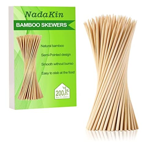 NadaKin Bamboo Skewers 200 PCS Cover