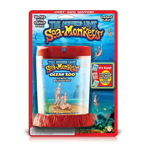 Amazing Live Sea Monkey's Ocean Zoo - (Color/Styles Vary)