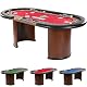 Pokertisch Games Planet Royal Flush 213 x 106 x 75 cm mit Getränkehaltern