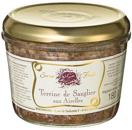 Wildschweinterrine mit Preiselbeeren 180 g Cover
