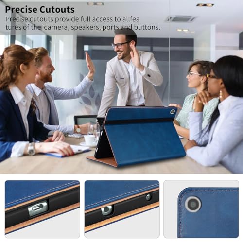 Tablette Protection Case iPad 9.7 Housse Compatible iPad 2018 2017 Air 2 Bleu