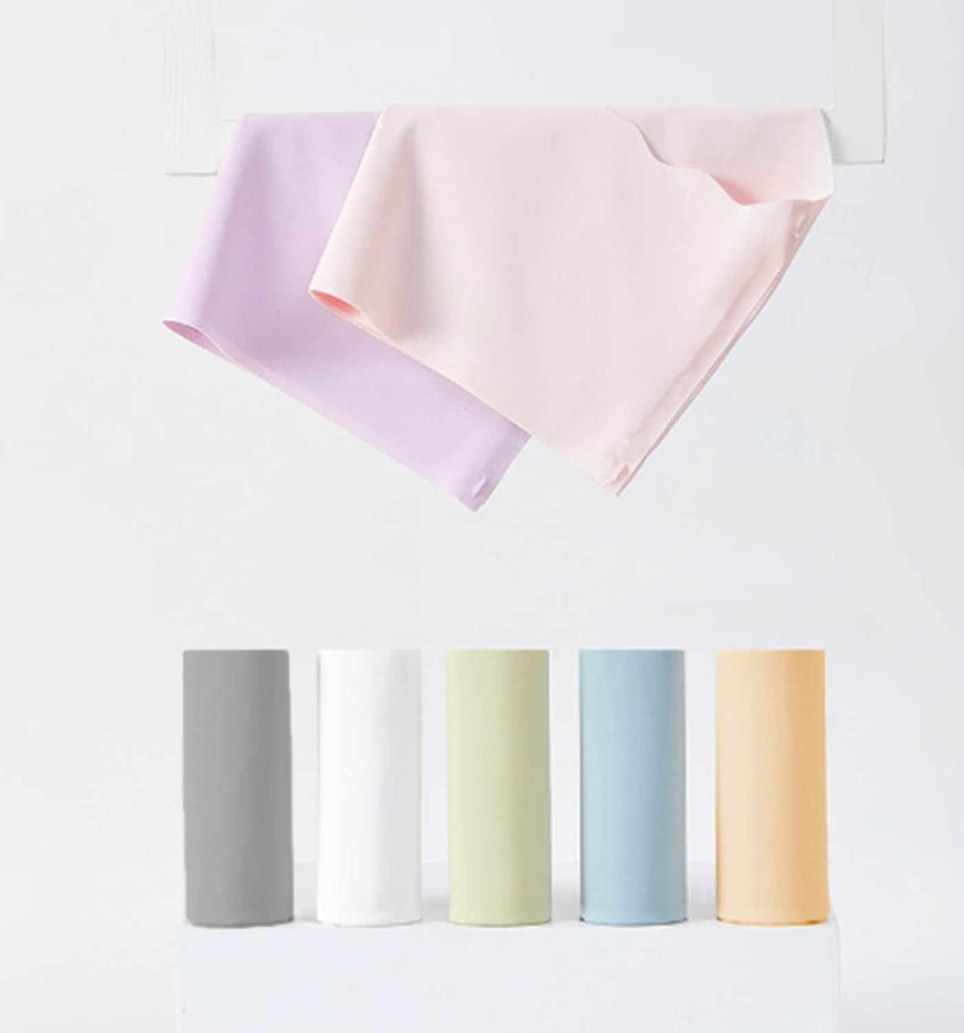 Teen Girls Tagless No Show Panties Seamless Underwear for Teens Pack of 8 Fit For Size 7-16Years Multipack - Image 6