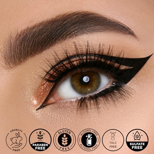 Delineador Líquido Matte Impermeable Negro Mynena miniatura 4