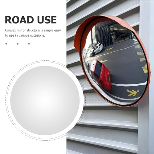 Espejo convexo de seguridad para carreteras y aparcamientos color plata 3