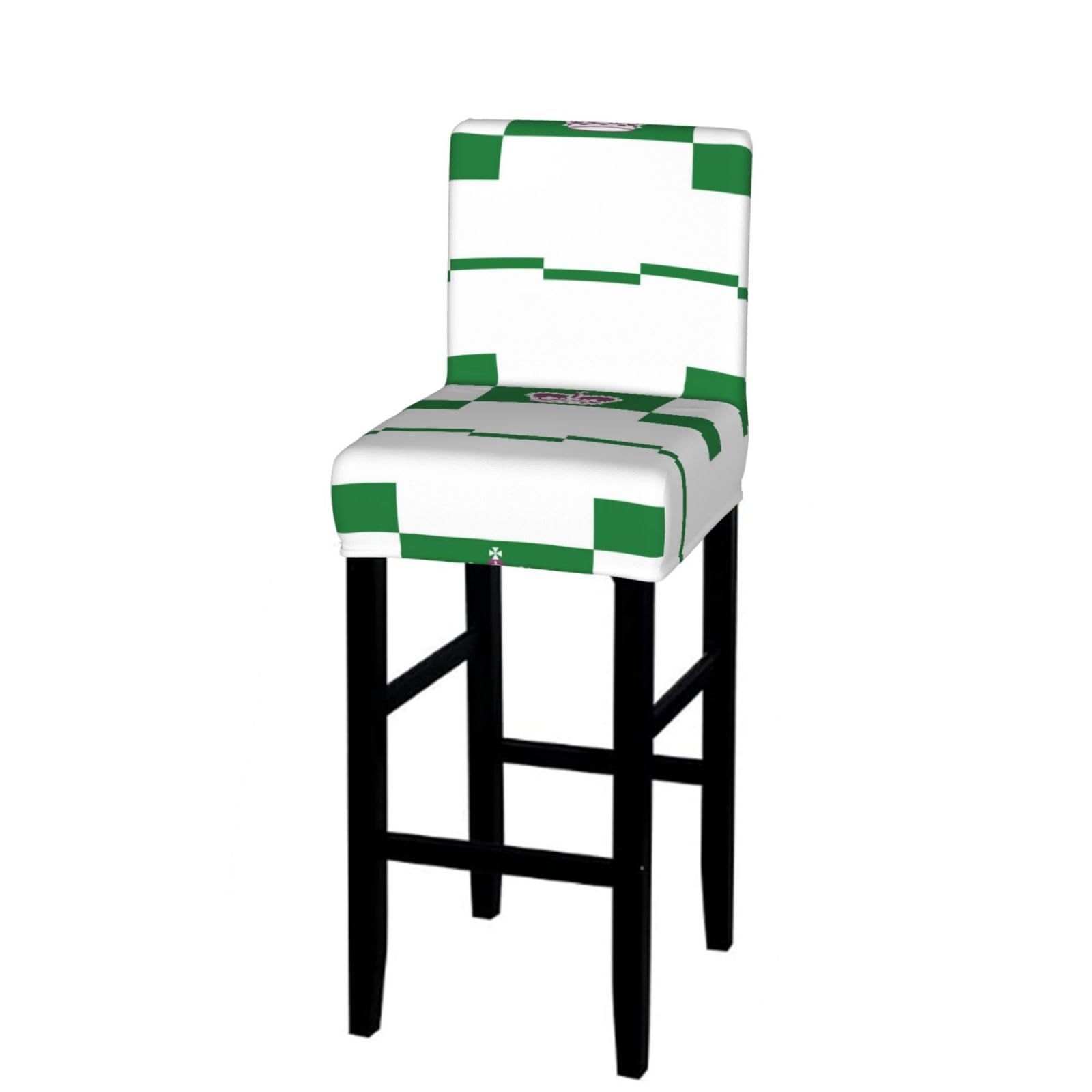 Charlottetown Flag Bar Stool Cover-Stretchy Chair Slipcover for Kitchen