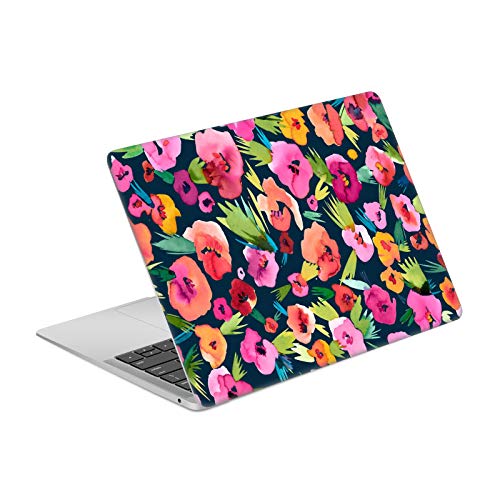 Autocollant vinyle anti-rayures motif floral pour MacBook Air 13