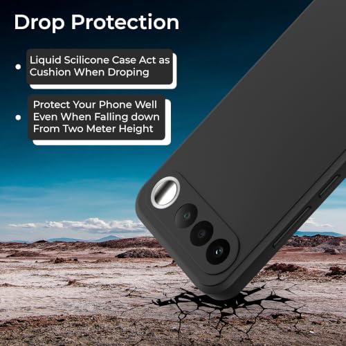 Image of A rtistque Back Cover Case for Realme 16 5G with Camera Protection | Shockproof TPU|Stylish Protective Design|Slim Fit|Ultra Matte| Back Cover - Black