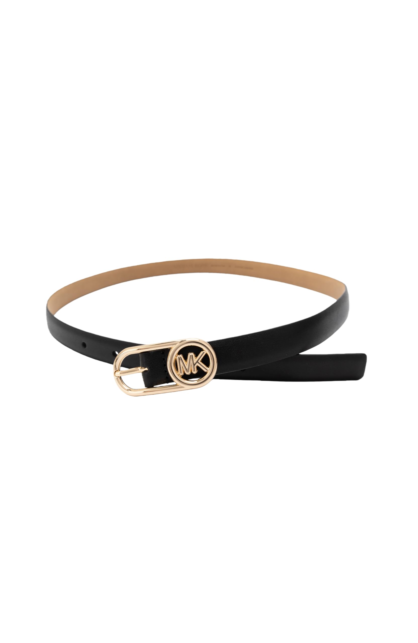 Michael Kors Pasek z klamrą bąbelkową 1,7 cm, stylowy dodatek do codziennego użytku, regulowany krój