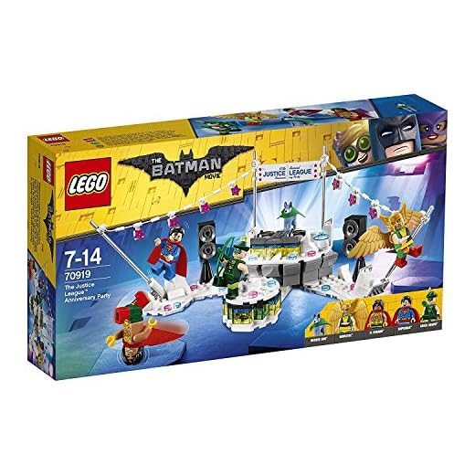 LEGO 70919 Fiesta de Aniversario de la Liga de la Justicia, película de Batman.