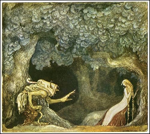 Art Reproduction de John Bauer sur toile de prestige pour une décoration murale raffinée