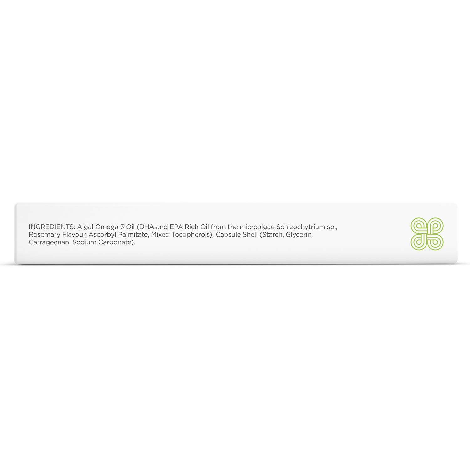 Healthspan Veg-Omega 3 1.000 mg | Unterstützt die Gesundheit von Gehirn, Auge und Herz | Vegane Algenquelle | Omega-3-Fettsäuren DHA und EPA | GVO frei | 60 Kapseln
