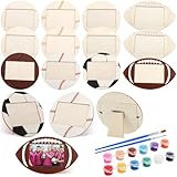 Taille adaptée pour les besoins de bricolage : ces cadres photo en bois sur le thème du sport peuvent contenir des photos de 10,2 x 15,2 cm et mesurent environ 20,1 x 20,1 cm au total, offrant suffisamment d'espace pour votre créativité de peinture et de décoration. Que ce soit en orientation paysage ou portrait, ils peuvent afficher élégamment vos précieux souvenirs