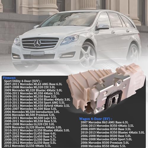Image of Driver Side Door Lock Actuator Compatible for 2006-2013 Mercedes-Benz W251 R350 GL450 ML350 Front Left Side Door Latch Actuator,Replaces A1697202535