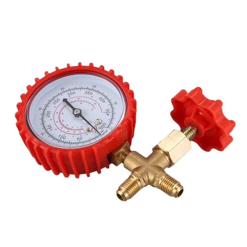 Climatisation recharge de pression simplifiée avec gauge multi-réfrigérants