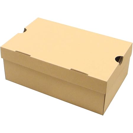 Amazon Co Jp 靴箱 ｎ式タイプ No2 310 0 1 クラフト 5枚セット シューズボックス ダンボール 段ボール 靴収納ボックス 1足用 ホーム キッチン