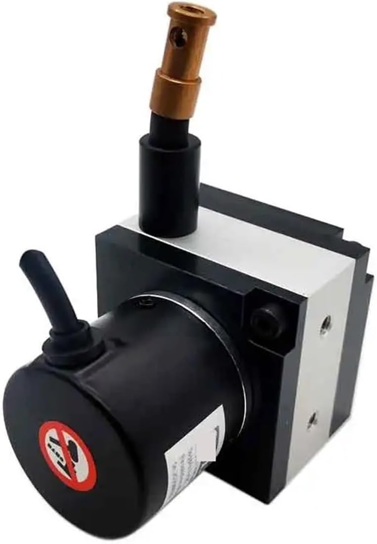 1000mm Range Draw Wire Displacement Sensor Linear Rope Encoder String Pot Potentiometer Type(0 to 10V)