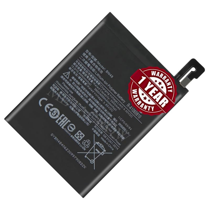 Image of Original BN48 Battery Compatible for Xiaomi Redmi Note 6 Pro - (4000mAh) - 1 Year Warranty JK1