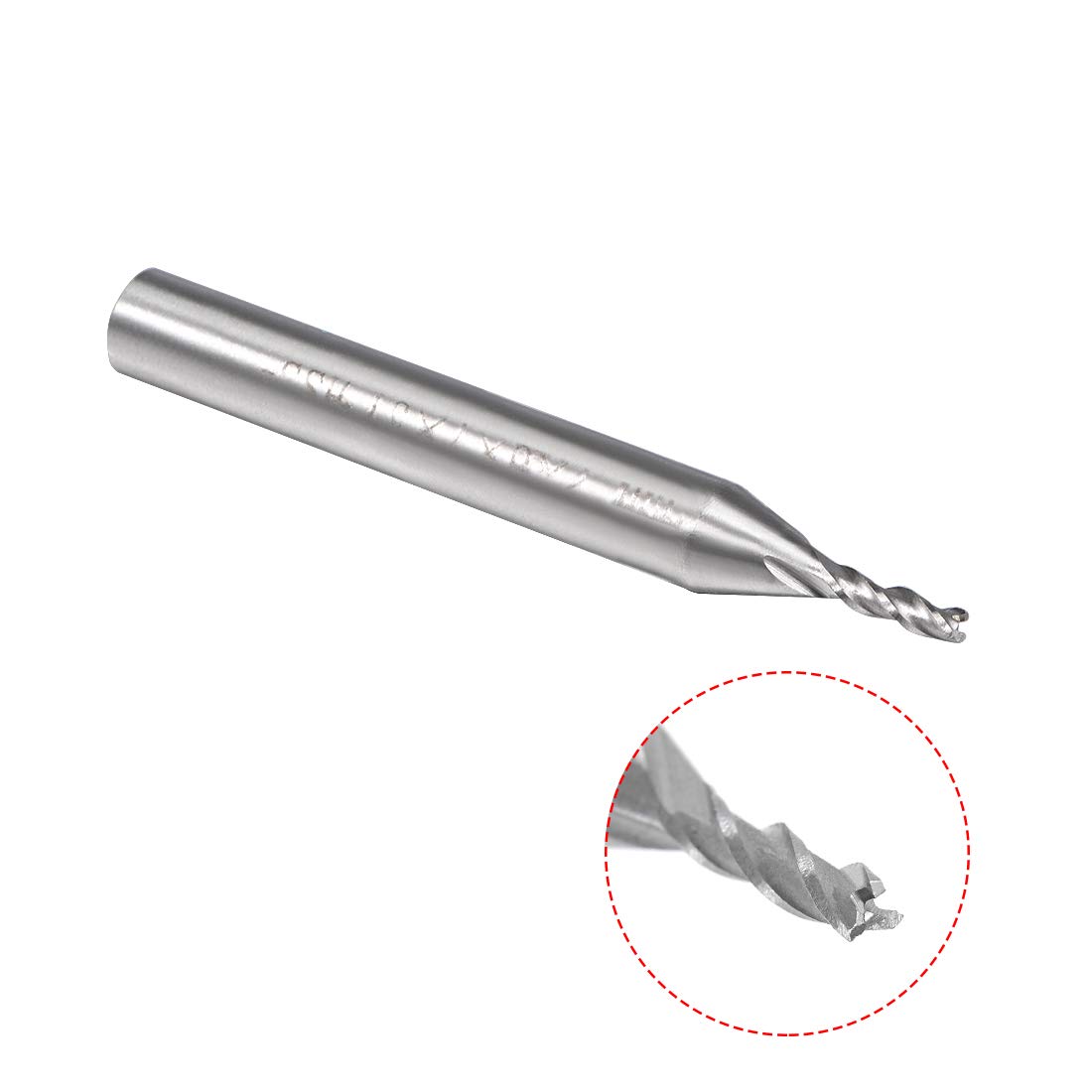 Aexit HSS 2 Tool holder Flute 300R C12-13-130 Indexable End Mill for APMT1135PDER Insert Model:46as392qo585