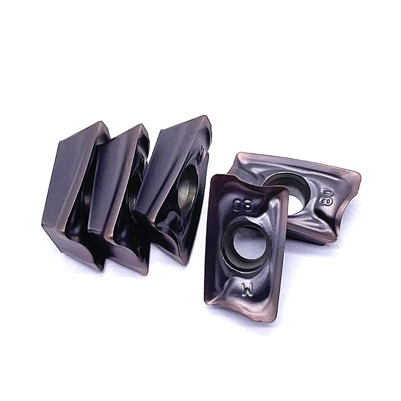 10 Uds AOMT123608-PEER-M VP15TF herramientas de torneado externo inserto de carburo herramienta de corte de torno inserto de torneado