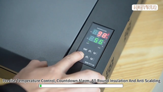 Horno de transferencia DTF 40x32cm con control digital miniatura 7