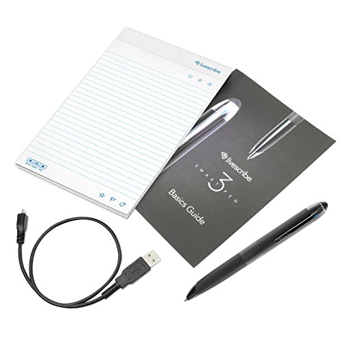 Smartpen Livescribe 3 Black Edition bolígrafo óptico electrónico iOS Android 4
