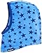 Playshoes Kinder-Unisex Fleece Sterne softe und atmungsaktive Schlupfmütze, blau, one Size