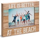 Pavilion Gift Company 67242 We People-Life is Better at The Beach Picture Frame, 5'x7'