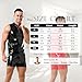 QiaTi Men's Faux Leather Vest Undershirt Mens Sleeveless Tank Top Zipper Stand Collar Shirt Wetlook Muscle Waistcoats Fit Casual