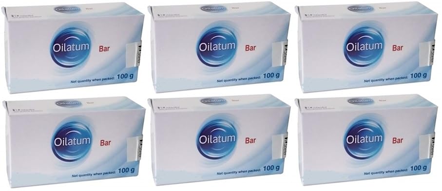 GSKOilatum Soap Bar For Dry Skin - 100 gm, Pack Of 6-image-24