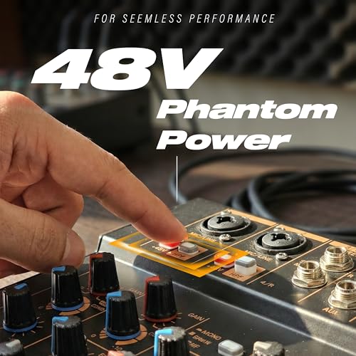Image of DIGIMORE Professional Audio Mixer with 99 DSP Effects| 2 Mono and 2 Stereo Channel| USB /PC Recording| Bluetooth Connectivity v5.3| Ideal for Live Streaming, Podcasting, Karaoke & Home Studio(D-250PRO)