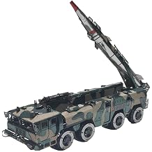 3D Metal Puzzles for Adults,Dongfeng Missile Vehicle Model Design,DIY Puzzles Mechanical Assembly Kit,Military Missile Launcher Truck Building Kits,Creative Ornament for Home Decor