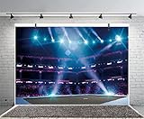 Spotlight Backdrop,Yeele 7x5ft Fighting Boxing Area Backdrops for Photography Indoor Cage Area Wrestling Match Background Kickboxing Pro Fight Tournament Wallpaper Video Studio Props