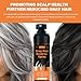 VAEYAE Herbal Gray Hair Reverse Spray, Grey Hair Smoothing & Darkening, Polygonum multiflorum Hair Conditioner Serum for Growth, For Women & Men Hair Thinning and Loss, Boost Natural Black Color Mist