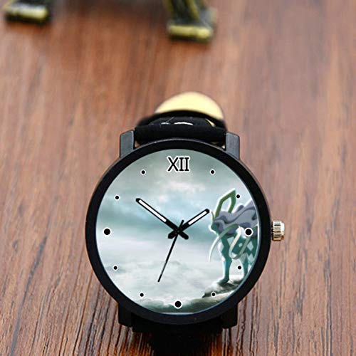 Preisvergleich Produktbild LINJIA Pokemon Uhr Koreanische Version des Kreativen Männlichen Und Weiblichen Studentengeschenkgeburtstagsgeschenks Der Großen Uhr Der Pokemon-männer