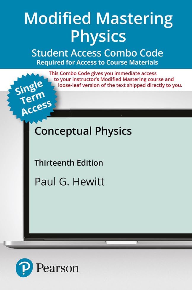 Conceptual Physics -- Modified Mastering Physics with Pearson eText + Print Combo Access Code