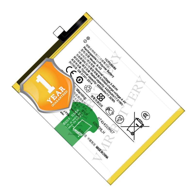 Image of Original B-H3 Battery Compatible for Vivo Z1x (1917, PD1921F EX) | Vivo Z5 (1921, V1921A, V1921T) - (4500mAh) - 1 Year Warranty K7