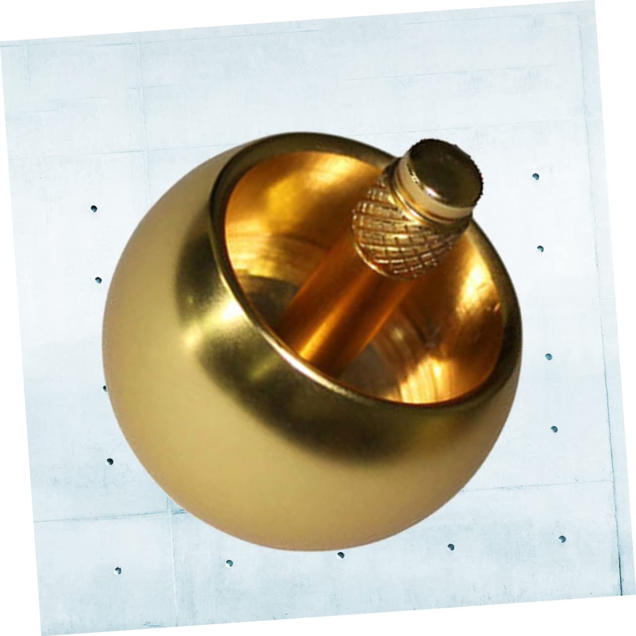 NAMOARLY Unique Mushroom Shape Metal Gyro Toy Automatic Over Gyro Educational Toy Great for Boys and Girls' Playtime