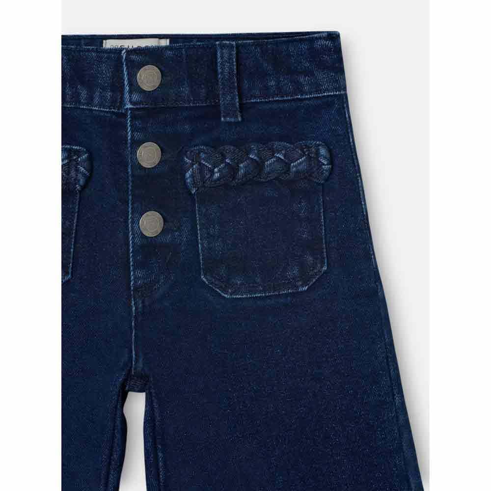 SILBON Jeans Braided Pocket 8 Years