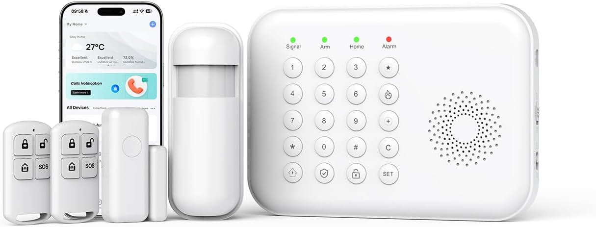 Alarm System for Home Security,WiFi+GSM/4G...